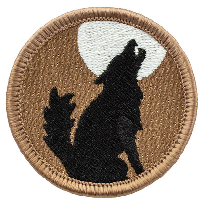 Coyote/Wolf Silhouette Patrol Patch