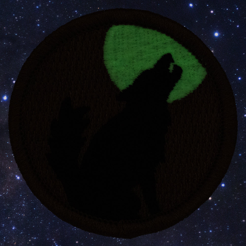 Glow in the Dark Wolf Scout Patrol Patches