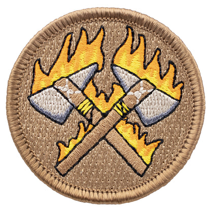 Crossed Tomahawks Patrol Patch