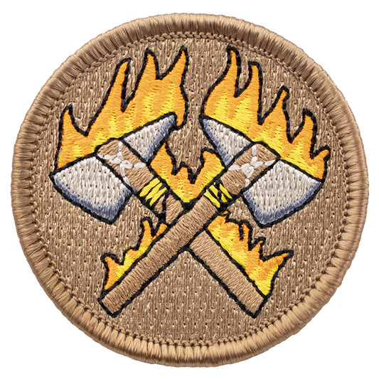 Crossed Tomahawks Patrol Patch