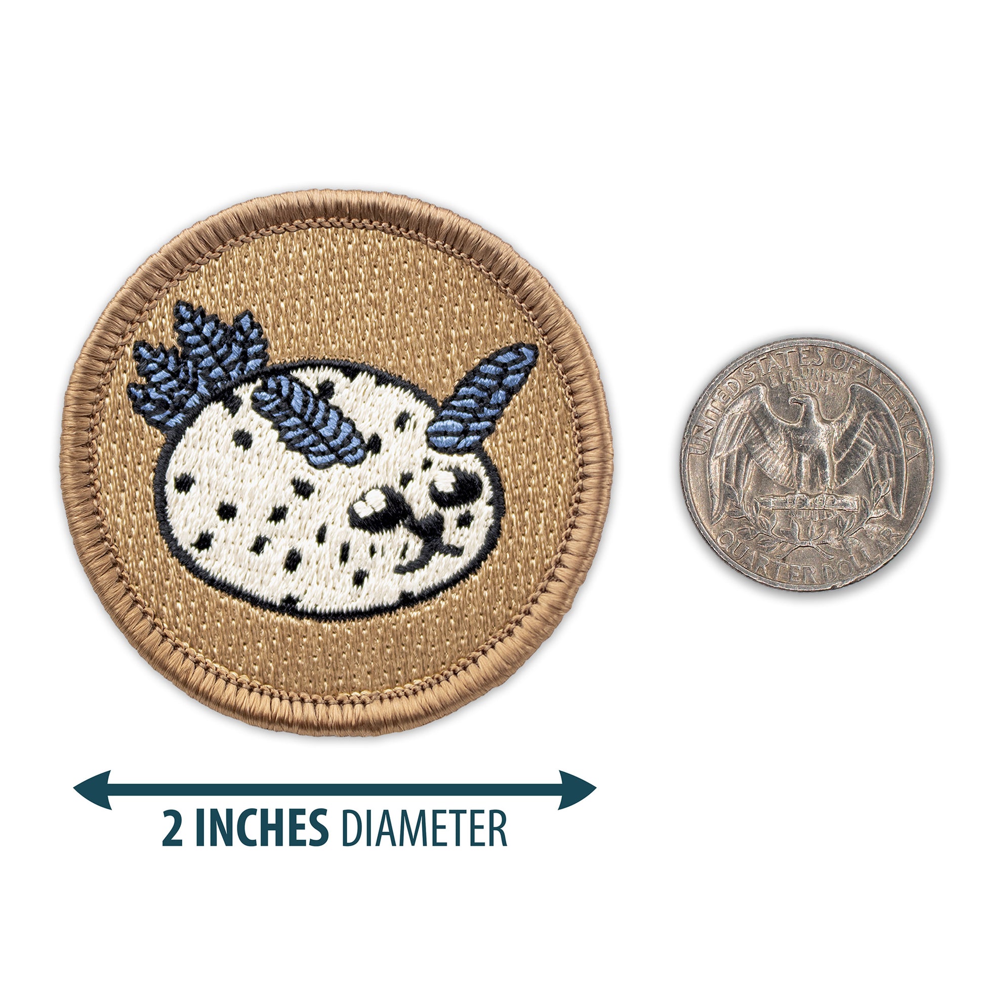 Sea Bunny 2” embroidered scout patrol patches