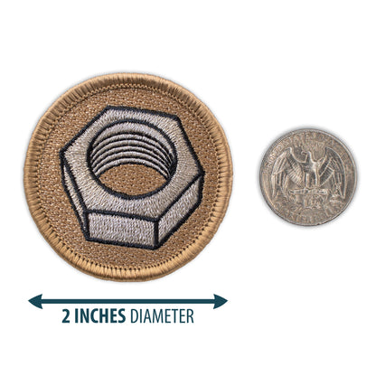 Nuts & bolts 2” embroidered scout patrol patches