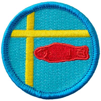 Nordic Red Fish Scout Patrol Patches