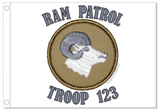 Ram Patrol Flag