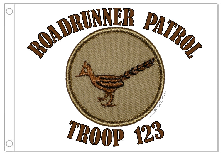 Roadrunner Patrol Flag