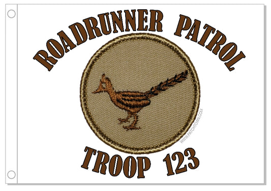 Roadrunner Patrol Flag