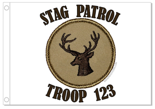 Stag Patrol Flag