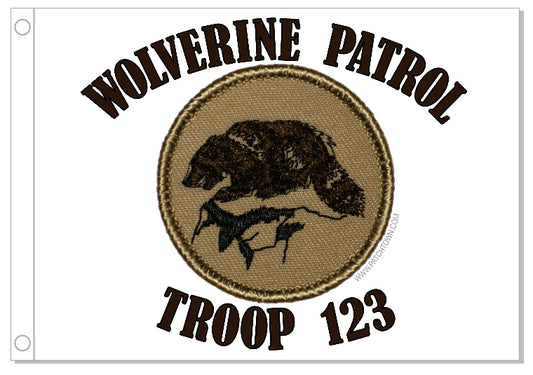 Wolverine Patrol Flag
