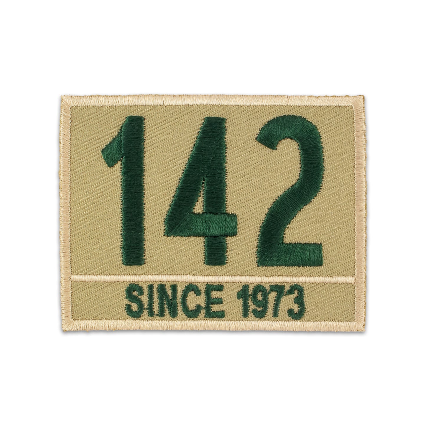 C) Khaki/Green Caption Scout Uniform Numerals