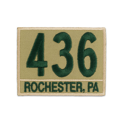 C) Khaki/Green Caption Scout Uniform Numerals