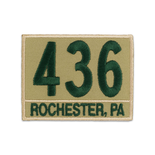 C) Khaki/Green Caption Scout Uniform Numerals
