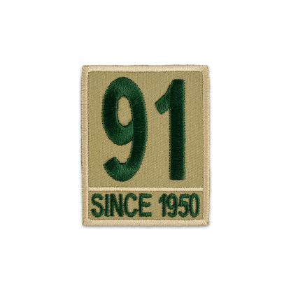 C) Khaki/Green Caption Scout Uniform Numerals