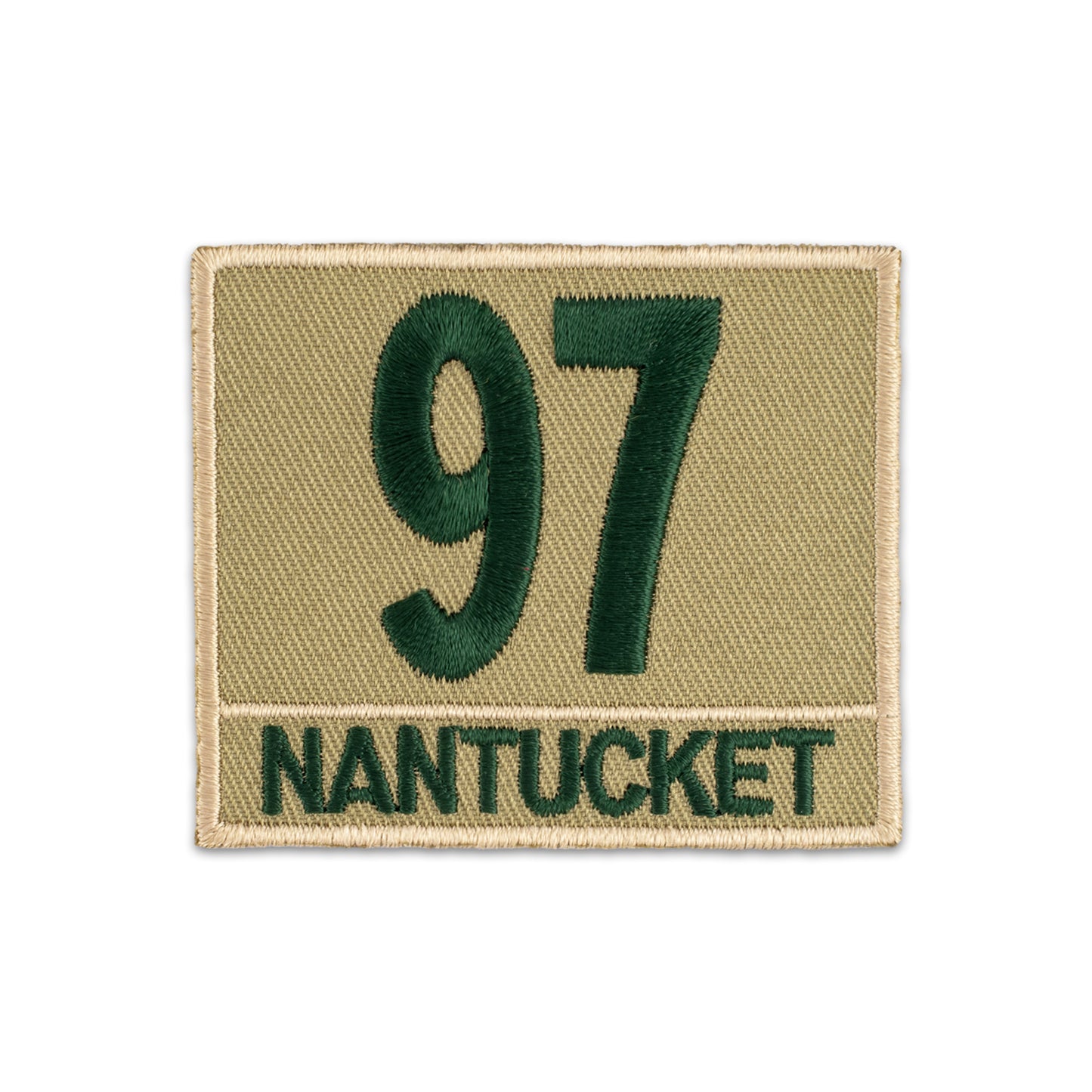 C) Khaki/Green Caption Scout Uniform Numerals