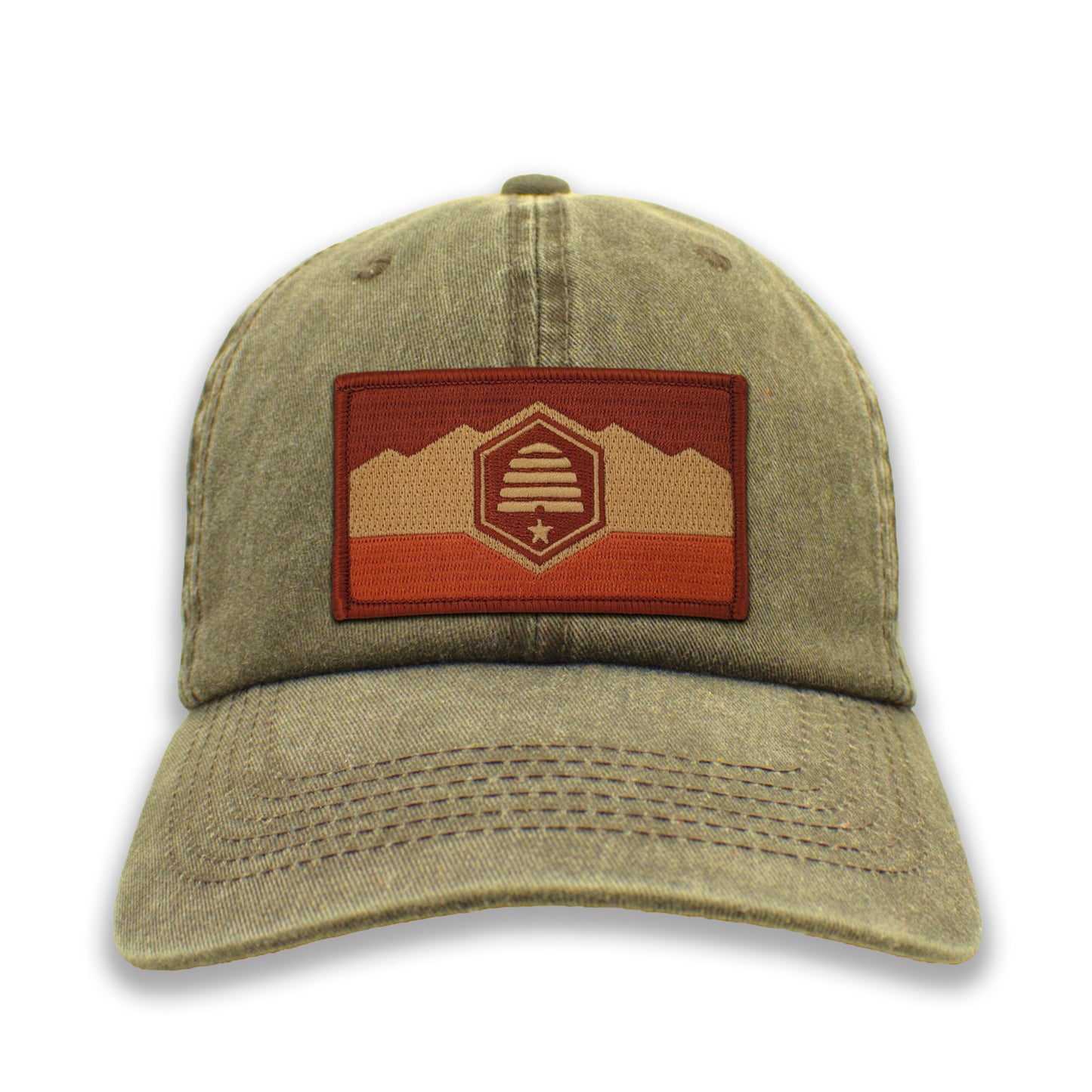 Utah Canyon Camo State Flag Ball Cap or Trucker Hat