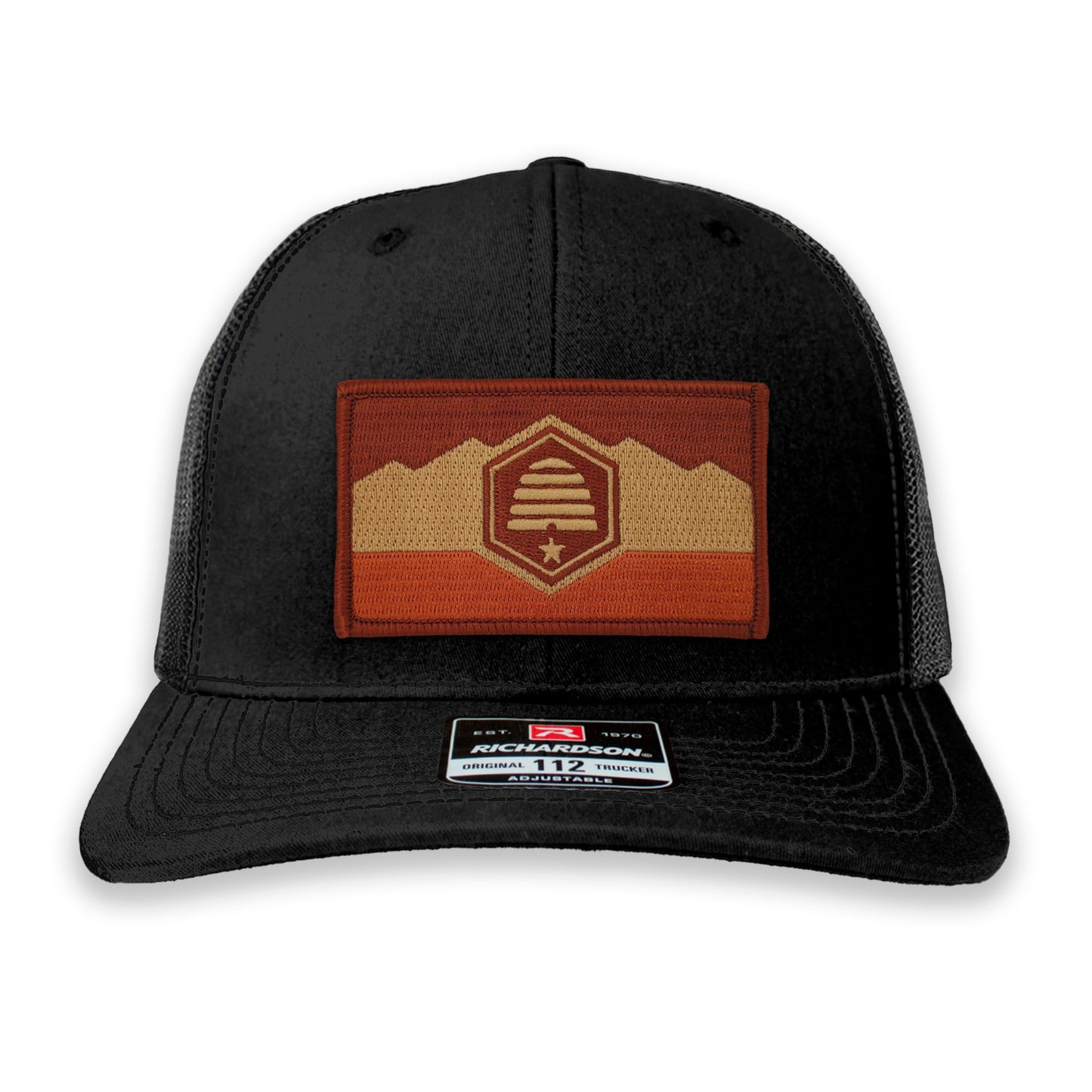 Utah Canyon Camo State Flag Ball Cap or Trucker Hat