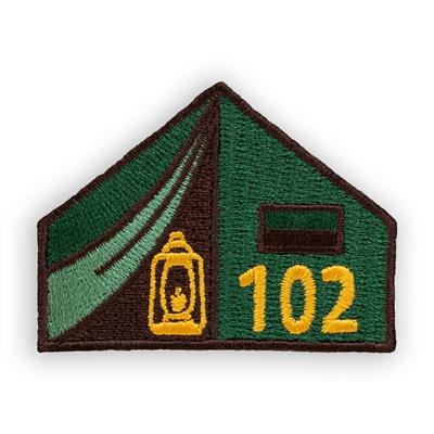 Custom Camping Awards Base Patch