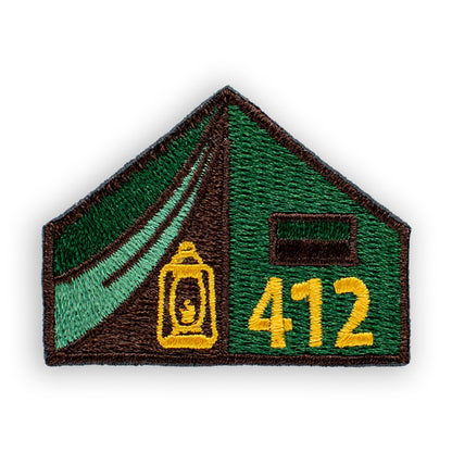 Custom Camping Awards Base Patch