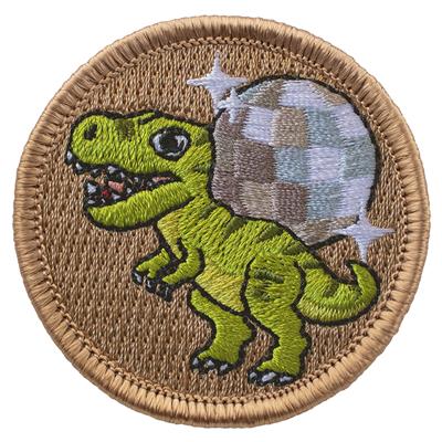 Disco Dino Scout Patrol Patches