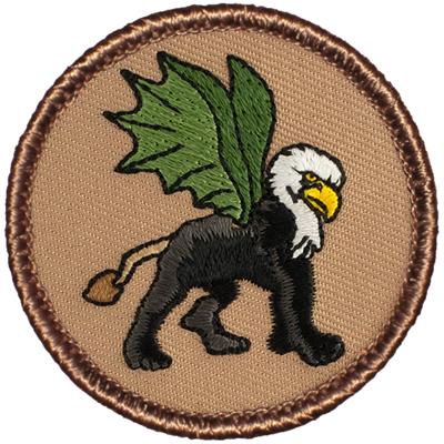 Green Winged Griffin Patrol Patch
