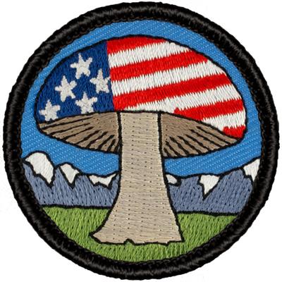 E074 American Mushroom Patrol Patch