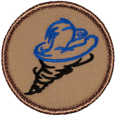 E083 Twister Chicken Patrol Patch