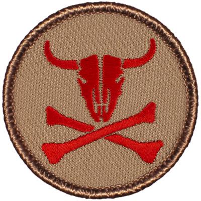 E089 Pirate Cow Patrol Patch