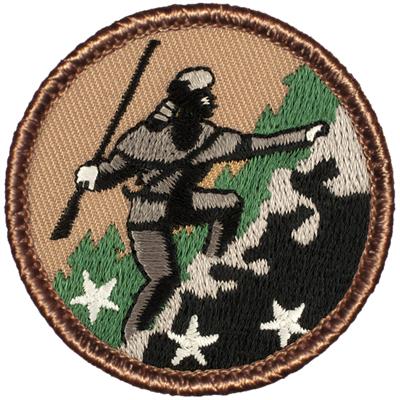 Frontiersman with Stars Patrol Patch