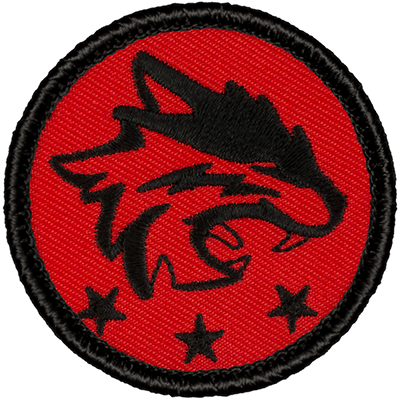 Retro Wildcat with stars Patrol Patch