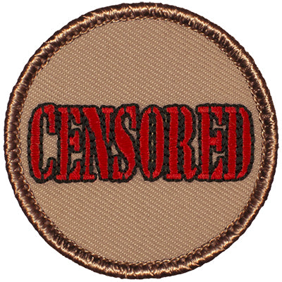 E154 Censored Patrol Patch