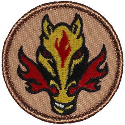 E184 Flaming Horse Patrol Patch