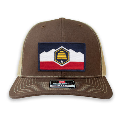 Utah State Flag Ball Cap or Trucker Hat