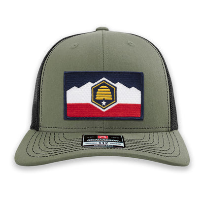 Utah State Flag Ball Cap or Trucker Hat