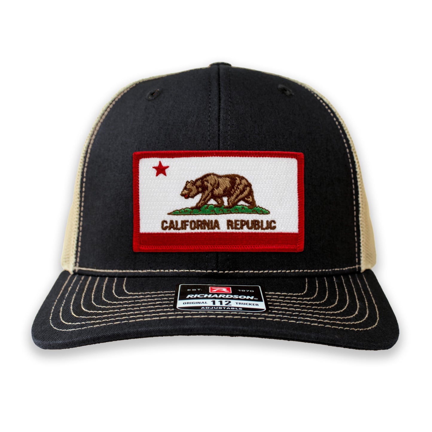 California State Flag Ball Cap or Trucker Hat
