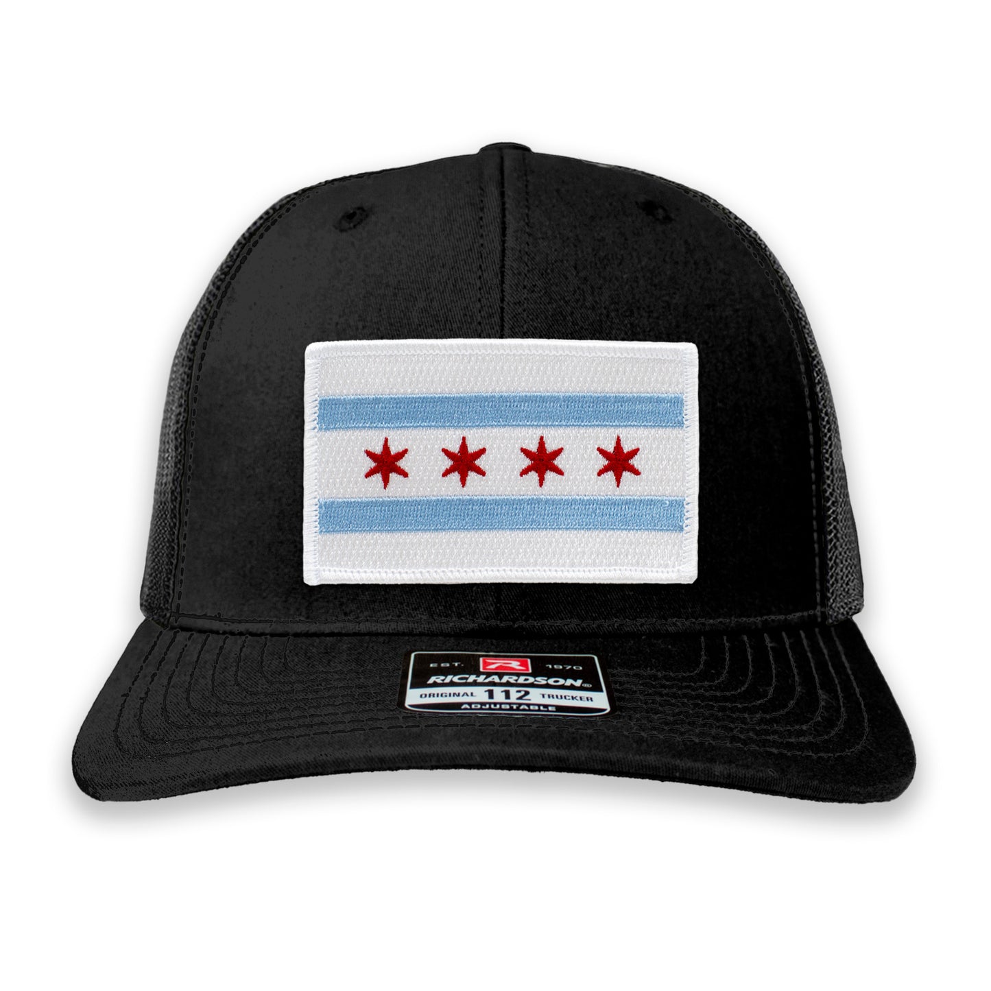 Chicago State Flag Ball Cap or Trucker Hat