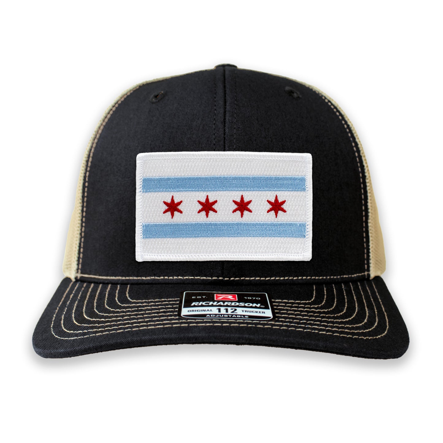 Chicago State Flag Ball Cap or Trucker Hat