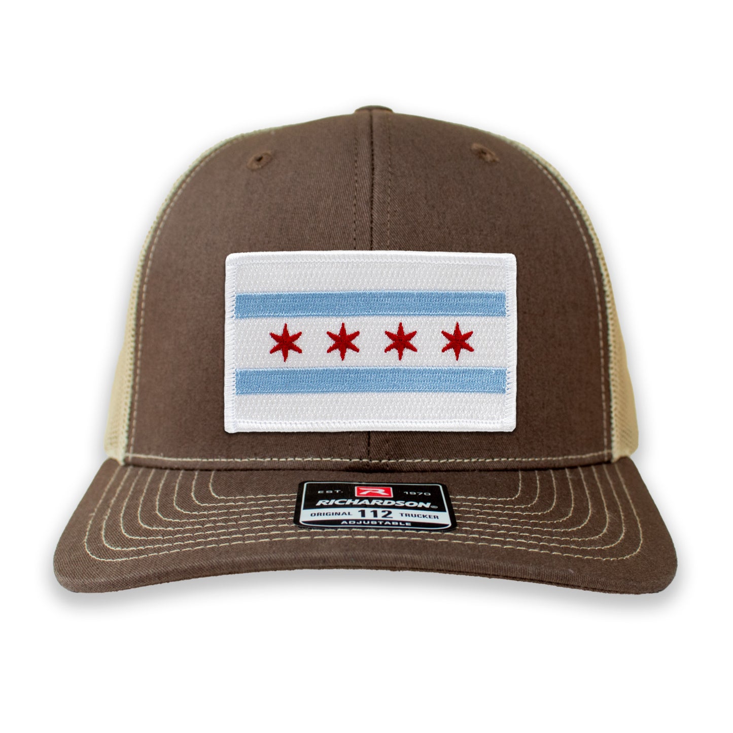 Chicago State Flag Ball Cap or Trucker Hat