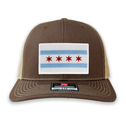 Chicago State Flag Ball Cap or Trucker Hat