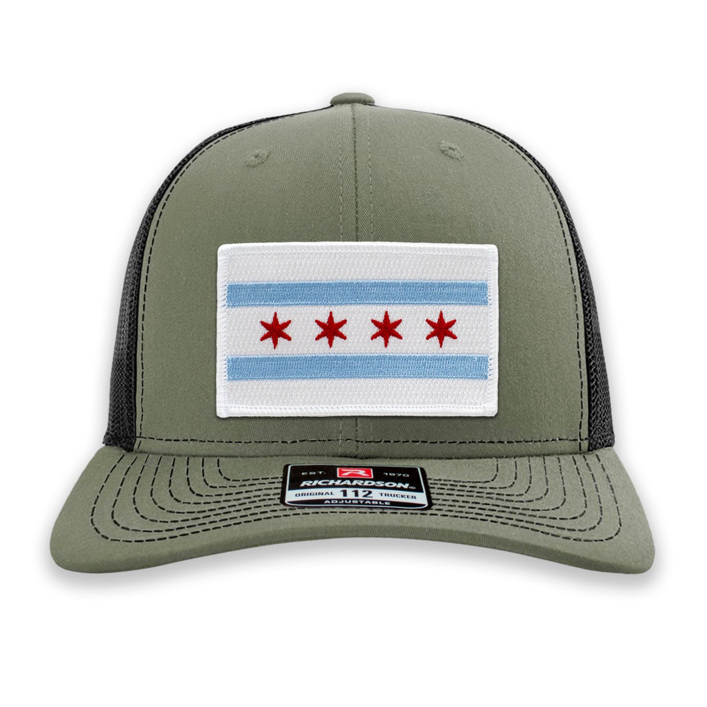 Chicago State Flag Ball Cap or Trucker Hat