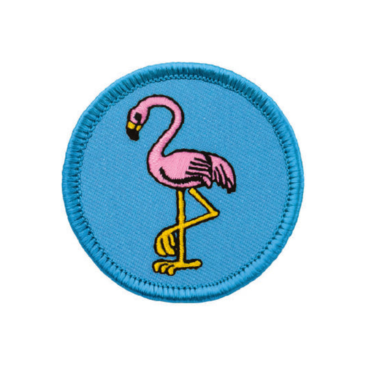Flamingo Blue Custom Patrol Patch