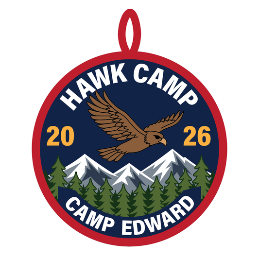 Hawk Camp 2026 - Camp Edward 3" Custom Patch