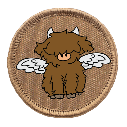 Highland Cow Custom 2" Patrol Patch