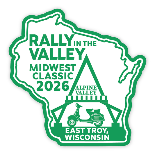 Rally in the Valley 2026 Custom Scooter Patch