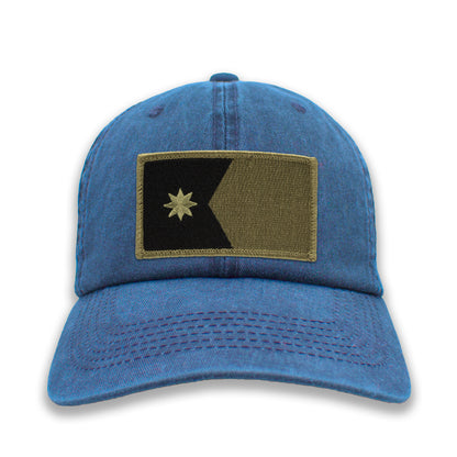OD Green Minnesota State Flag Ball Cap or Trucker Hat
