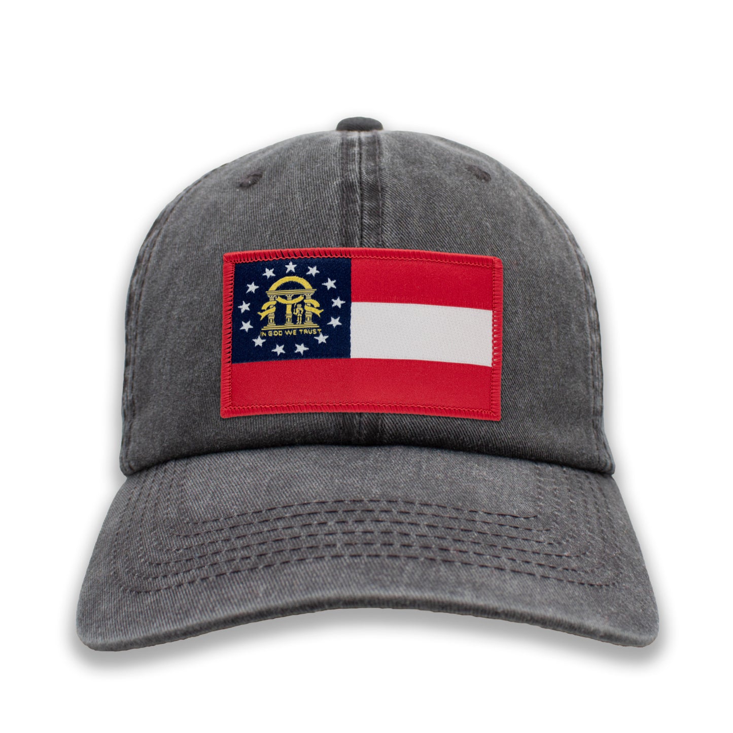 Georgia State Flag Ball Cap or Trucker Hat
