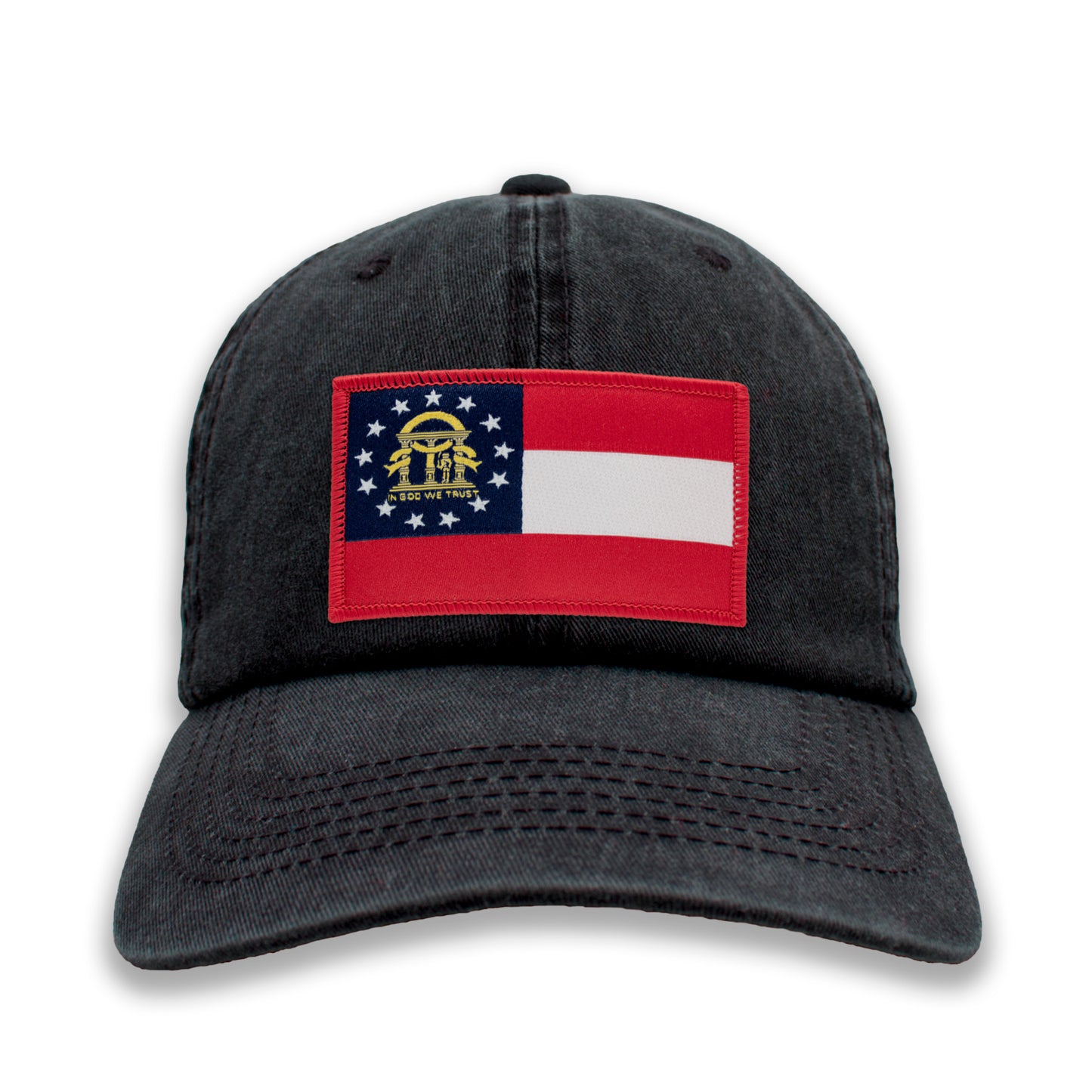 Georgia State Flag Ball Cap or Trucker Hat