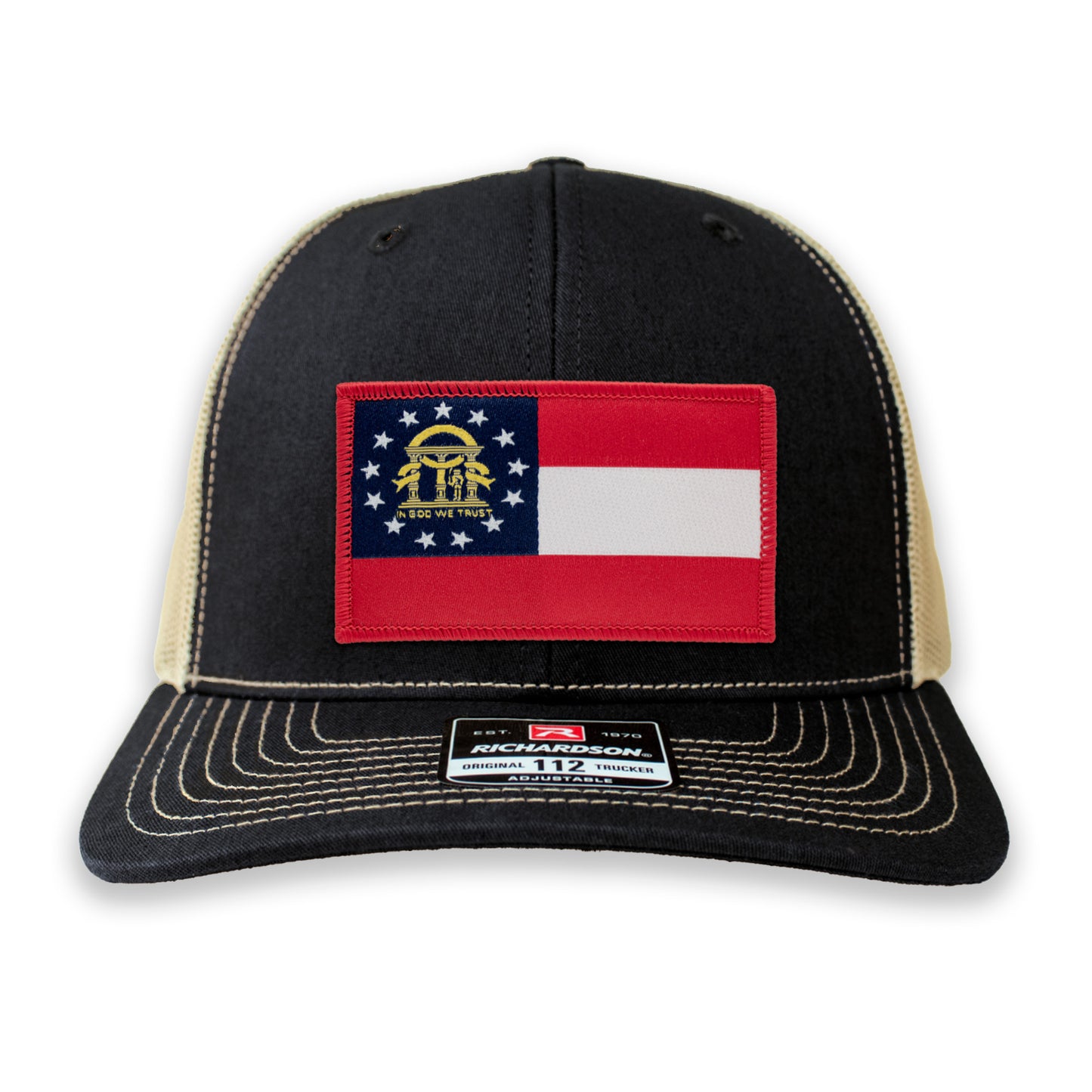 Georgia State Flag Ball Cap or Trucker Hat