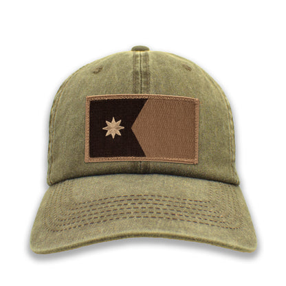 Desert Subdued Minnesota State Flag Ball Cap or Trucker Hat