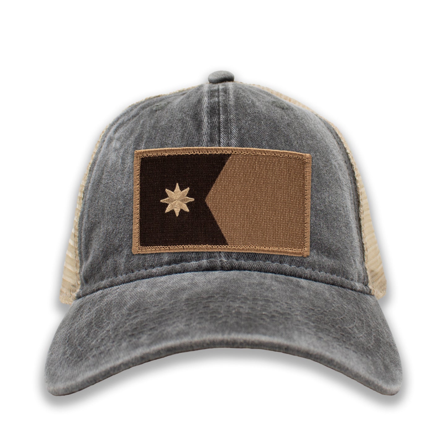 Desert Subdued Minnesota State Flag Ball Cap or Trucker Hat