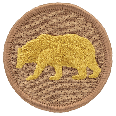 Golden Bear Scout Patrol Patches