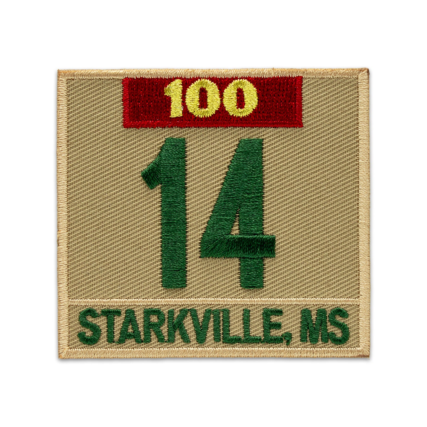 H) Khaki/Green Veteran Bar + Caption Numerals